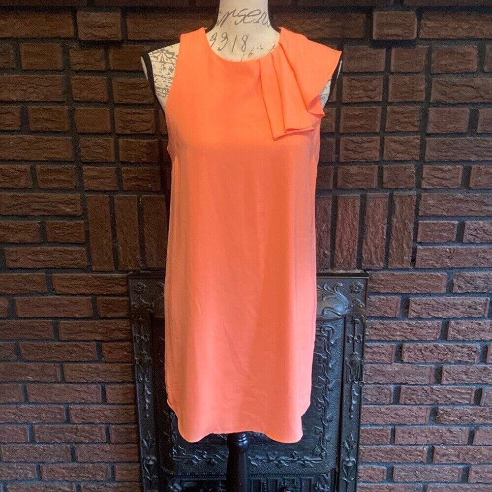 NWT Naked Zebra Orange Sherbert Mini Dress size Small